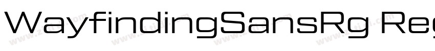WayfindingSansRg Reg字体转换